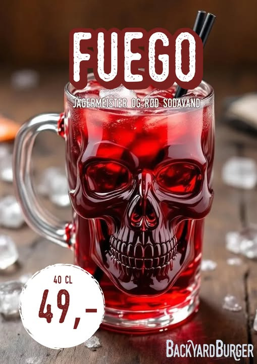 BackyardBurger Viborg introducerer ny limited edition drink Fuego