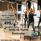 LeneS inviterer til Jump og Styrke Bootcamp i uge 32