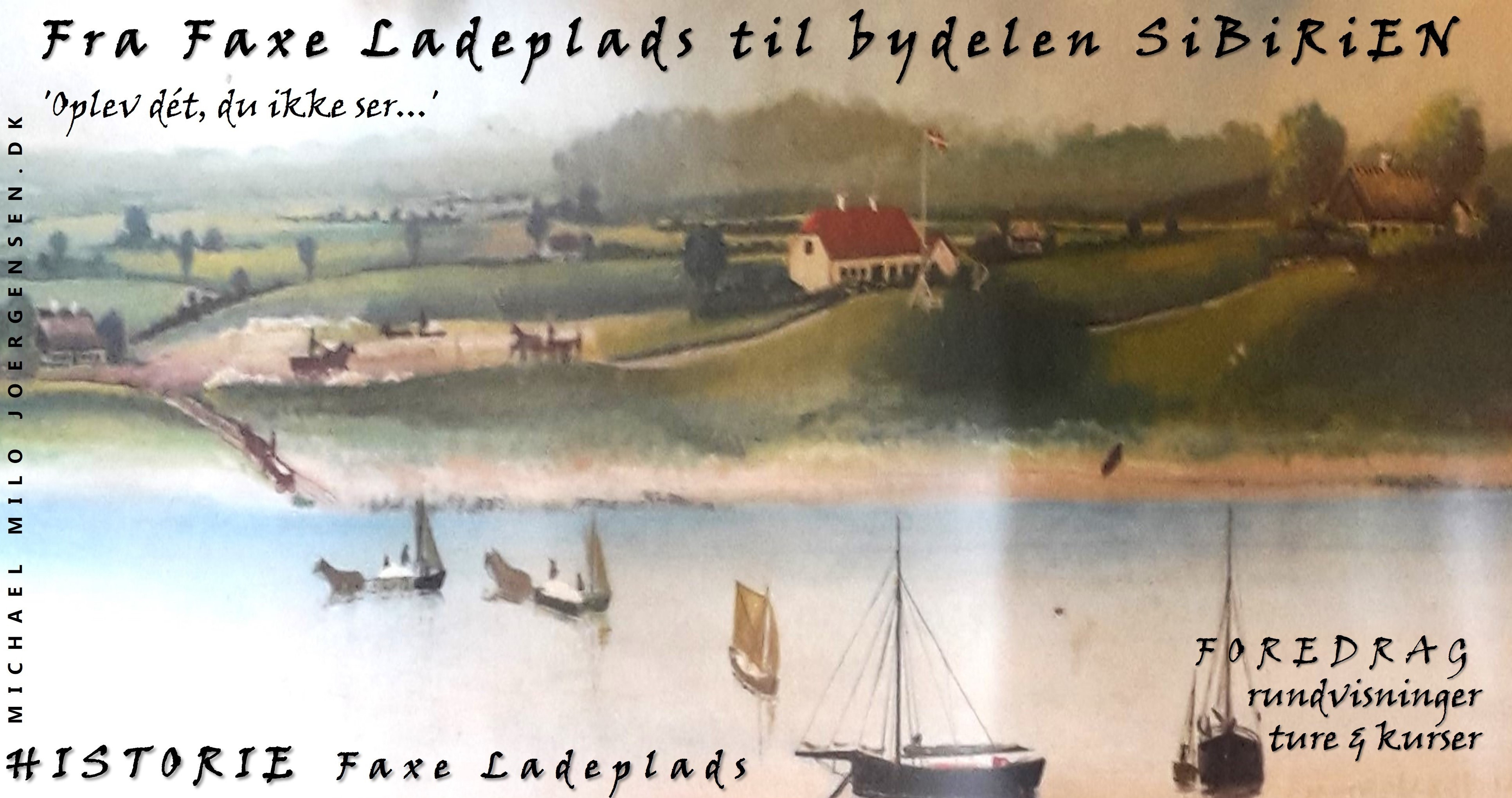 FOREDRAG. Fra Faxe Ladeplads til bydelen SiBiRiEN.