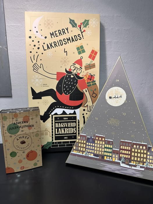 Julen er kommet til Midtjysk Gartnerhal med nye julekalendere til decemberhygge