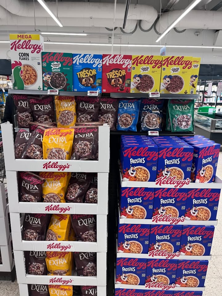 MENY Hobro sælger Kellogg’s morgenmadsserie til 25 kr
