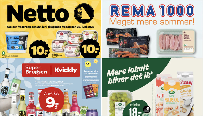 Frokost favorit pålæg til 9 kr. og Kims chips til samme pris - Se de lokale tilbud