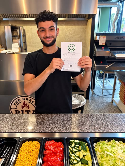 The Green Pita House ApS får glad smiley af Fødevarekontrollen