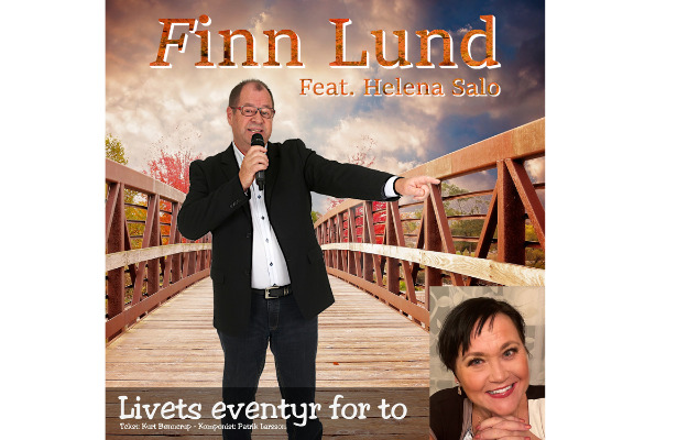 Nyt dansk-svensk samarbejde: Finn Lund og Helena Salo synger på dansk sammen på nummeret "Livets eventyr for to"