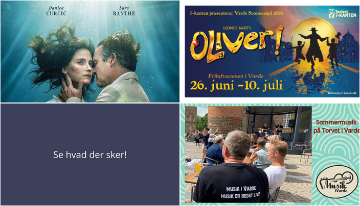 Weekenden i Varde: Kærlighedsdrama, musical og gratis livemusik