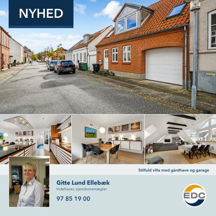 EDC Ejen­doms­grup­pen Struer præsenterer ny bolig til salg 