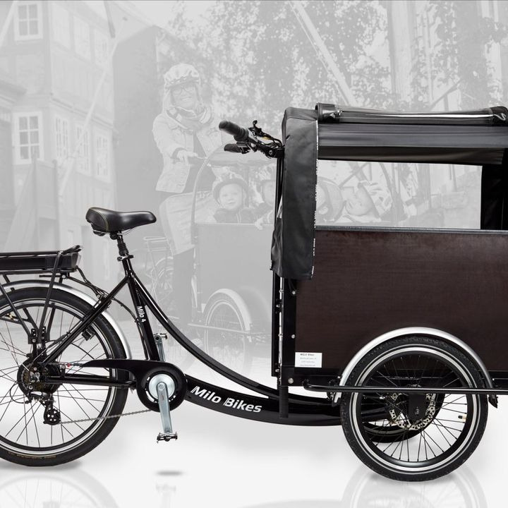 Stort udvalg af ladcykler og el-ladcykler hos Polar Cykler