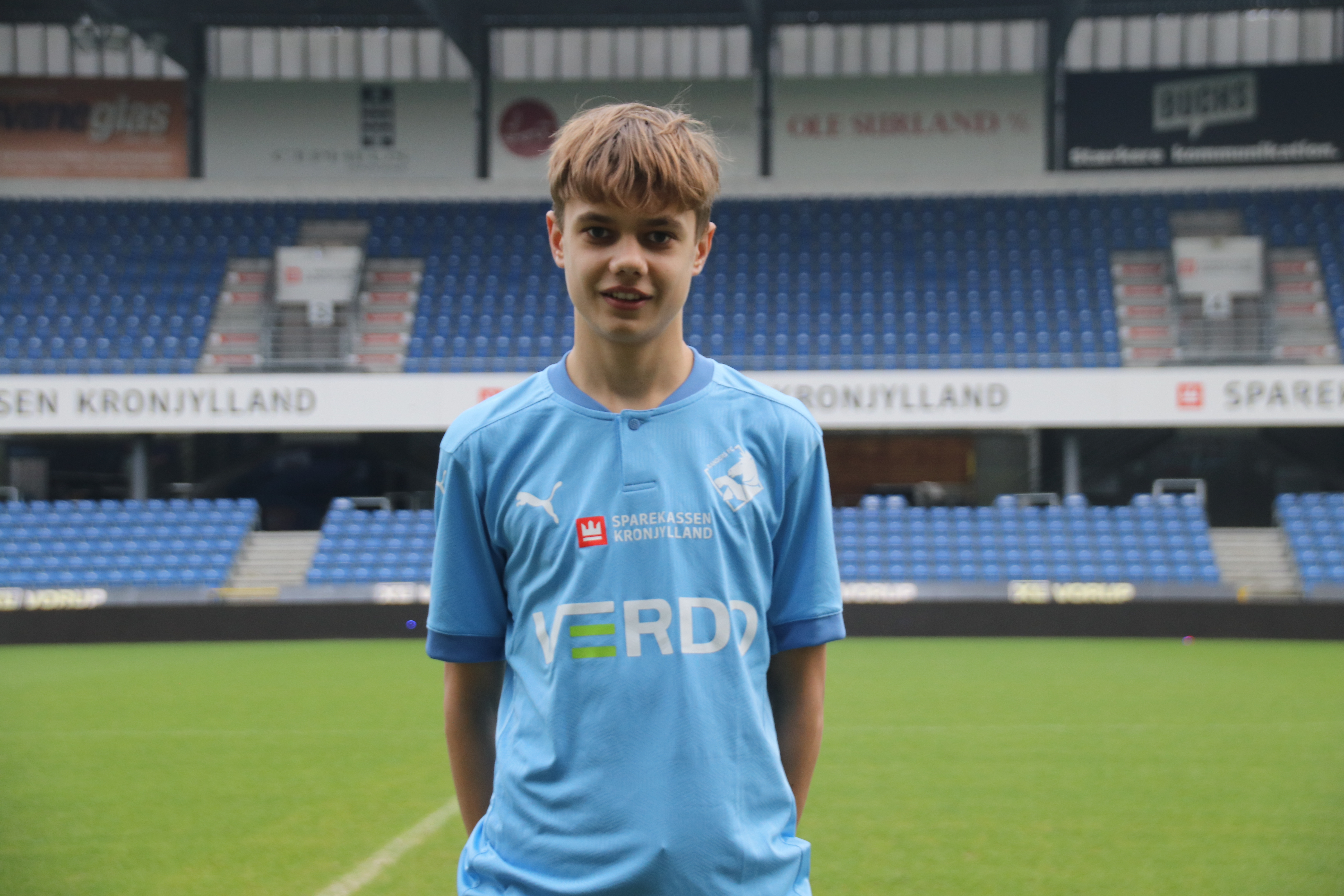 Randers FC skriver ungdomskontrakt med Malthe Larsson