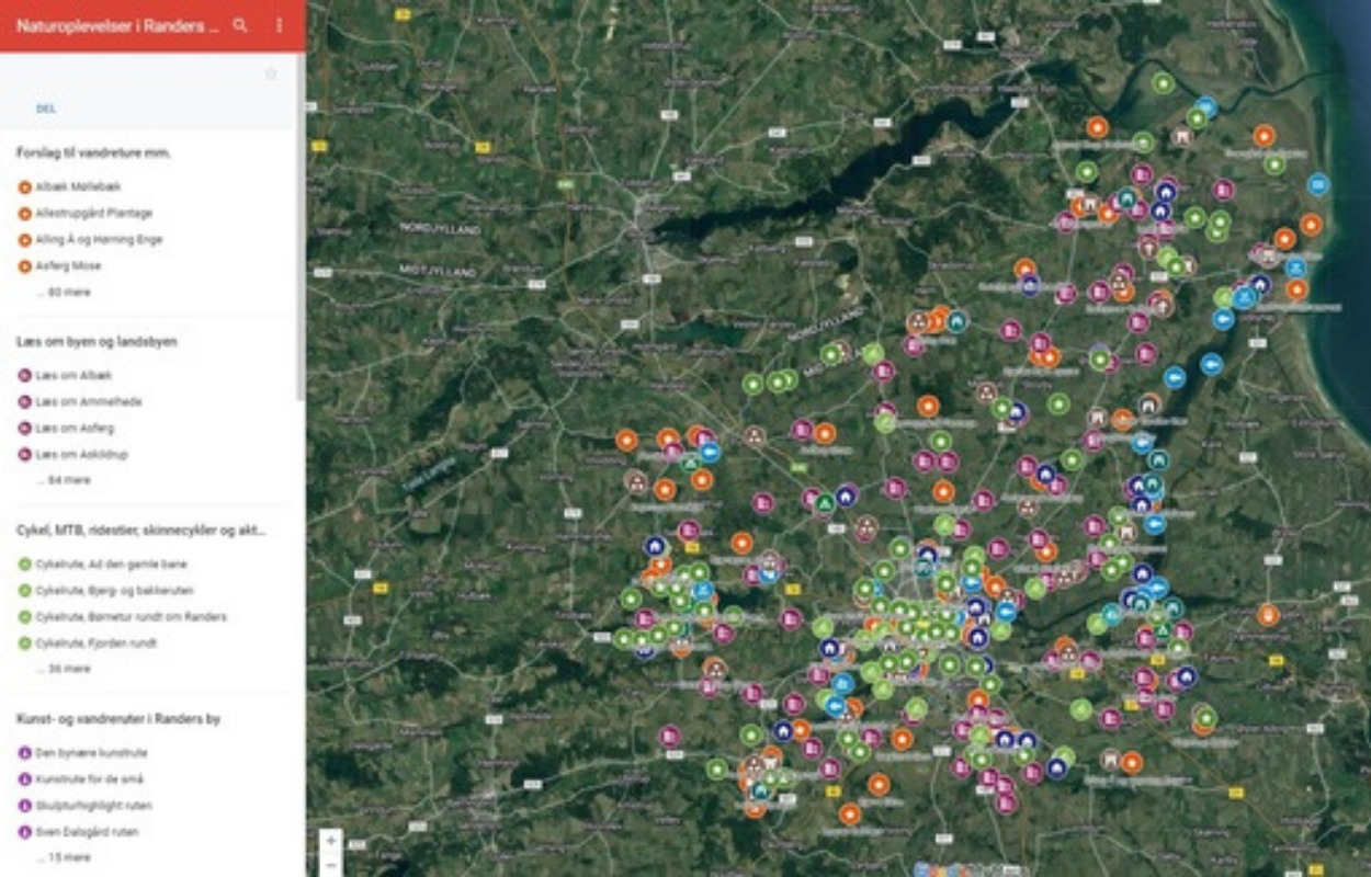 Randers Kommunes naturkort runder en million besøg  