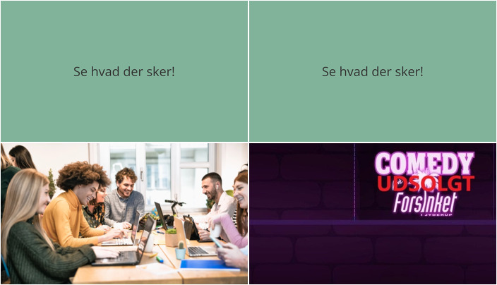 Jyderups kommende uge byder på jobsøgningshjælp og humoristisk underholdning