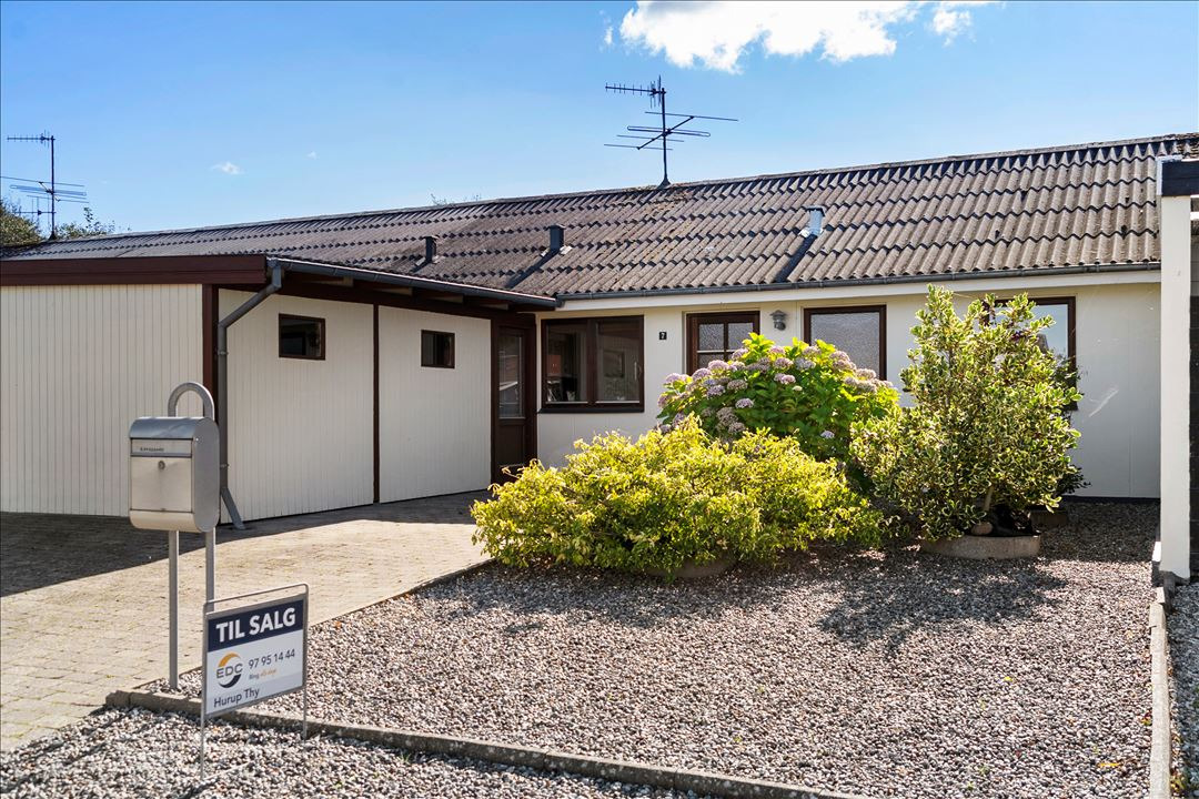 Billig velholdt rækkehus til salg i Bedsted Thy