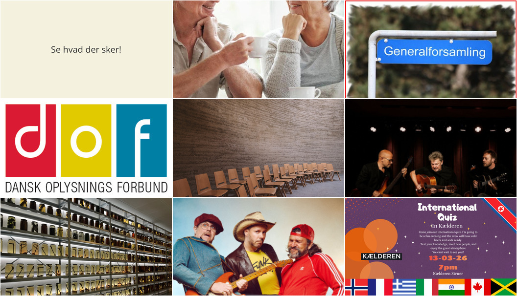 Ugens begivenheder i Struer: Musik, møder og spændende talks