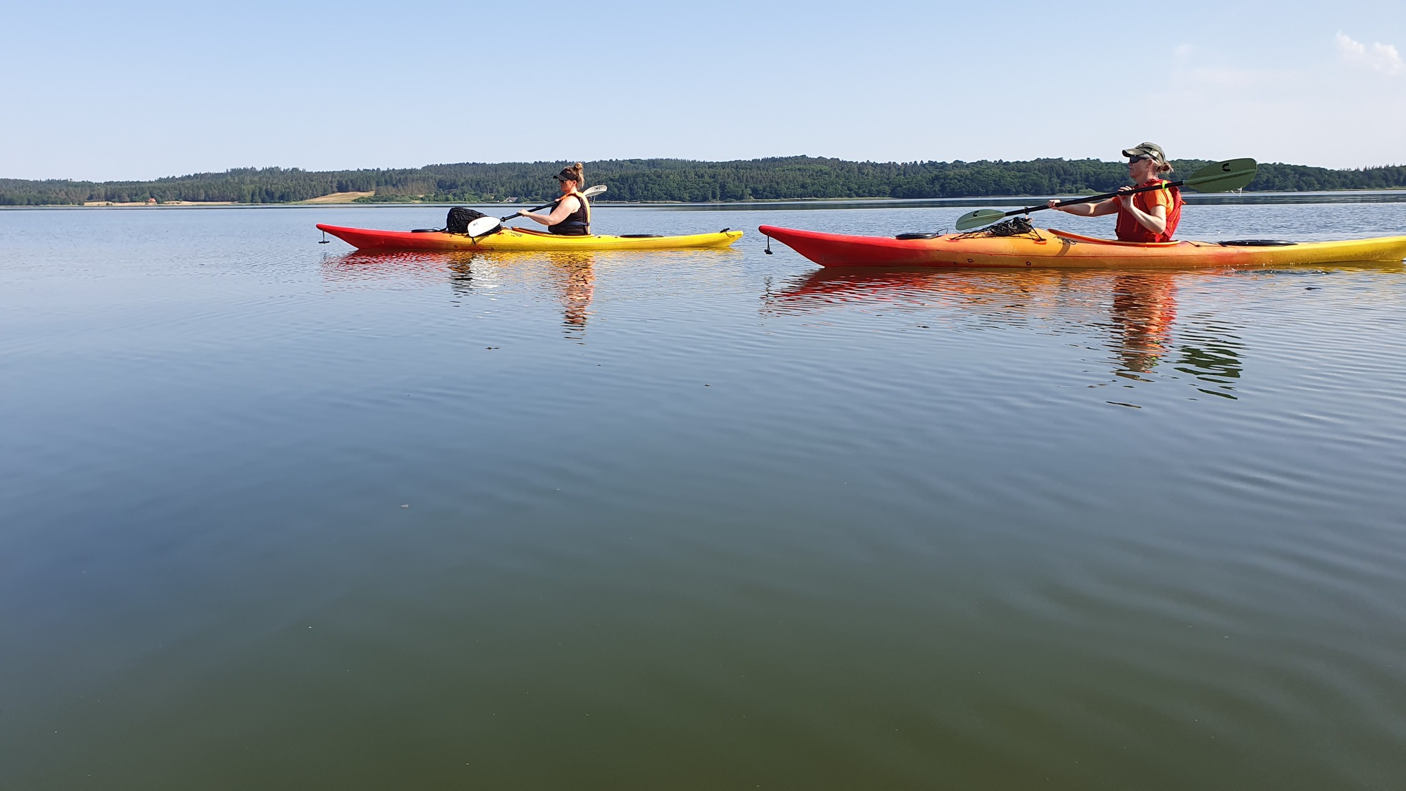 En dag i kajak med mindfulness på Horsens Fjord