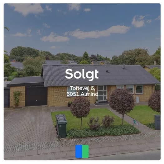 Nybolig Kolding meddeler: Toftevej 6 er solgt tillykke til køber og sælger