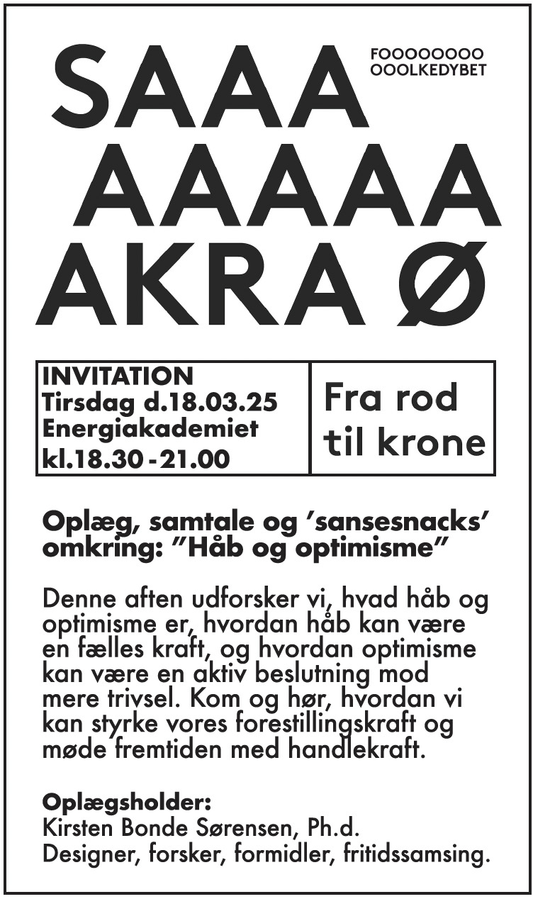 Inspirerende aften om håb og optimisme på Samsø Energiakademi