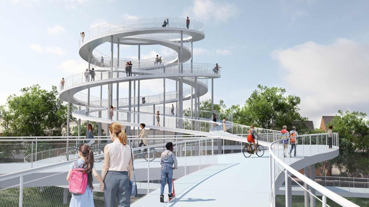 Færchfonden donerer 15 mio. kr. til Spiralbroen