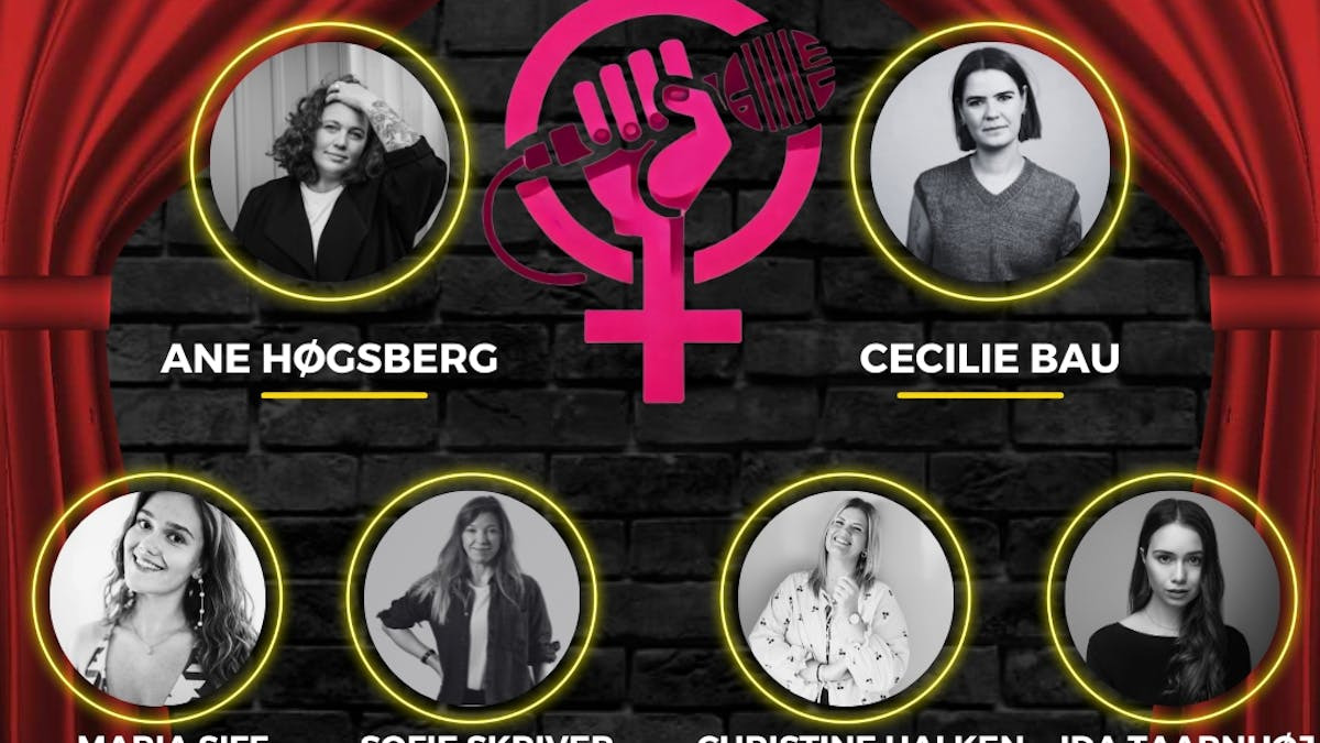 Komisk Kampdag i Maribo: Oplev kvindelige komikere på Kvindernes Kampdag