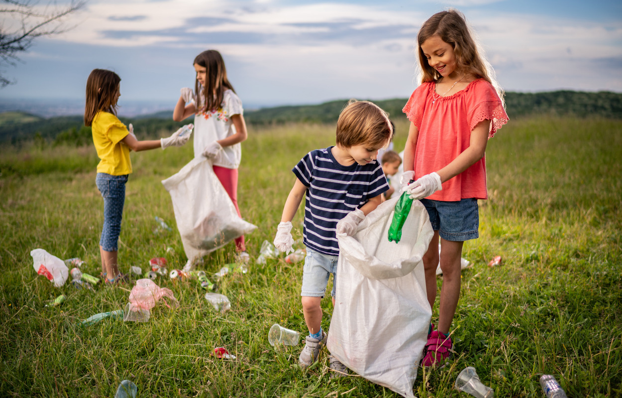 I Brønderslev Kommune vil hele 1293 børn samle affald ind