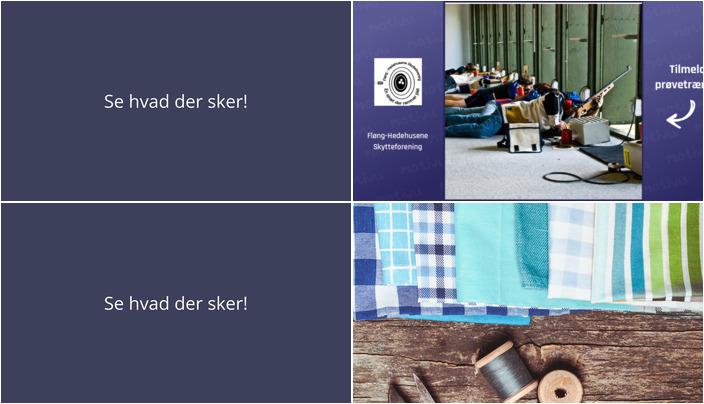 Prøv kræfter med skydning eller udfold din kreativitet i Hedehusene den kommende uge