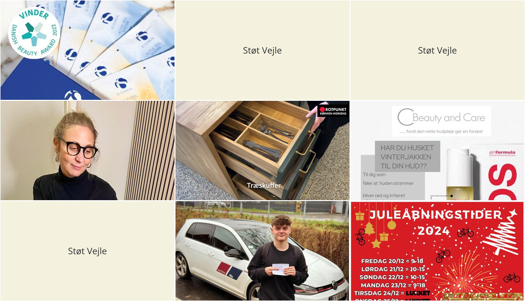 Nyt fra Fri BikeShop Vejle, Vejle Løve Apotek, C-Beauty and Care v/C. Omann Clemmensen og 3 andre