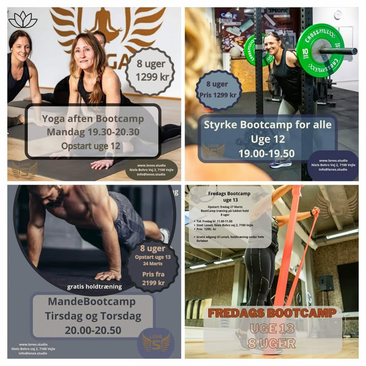 LeneS lancerer nye bootcamps til forårstræning
