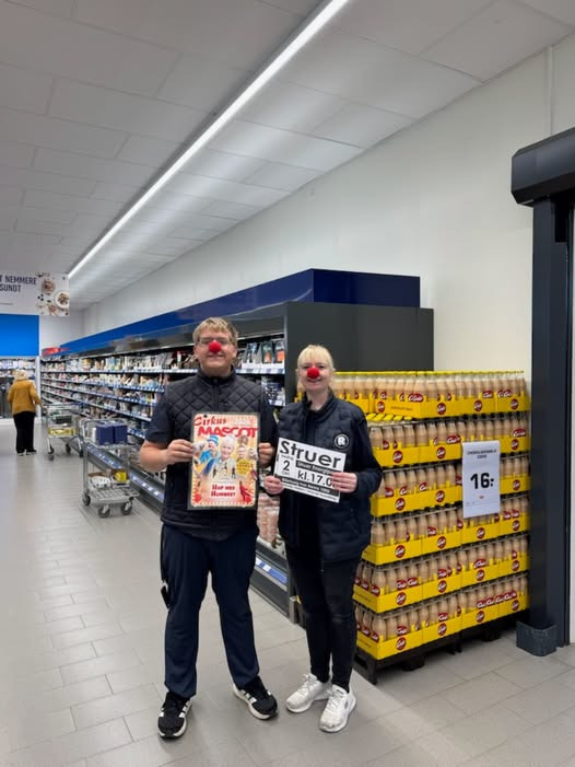 REMA 1000 HOLSTEBROVEJ sælger stadig billetter til Cirkus Mascot i dag