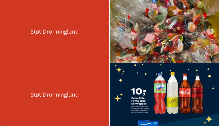 Nyt fra SUPERBRUGSEN DRONNINGLUND og Slikhuset Hjallerup