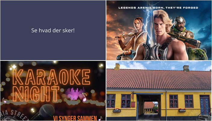 Fredag aften i Fredericia: He-Man premiere og Karaoke Night