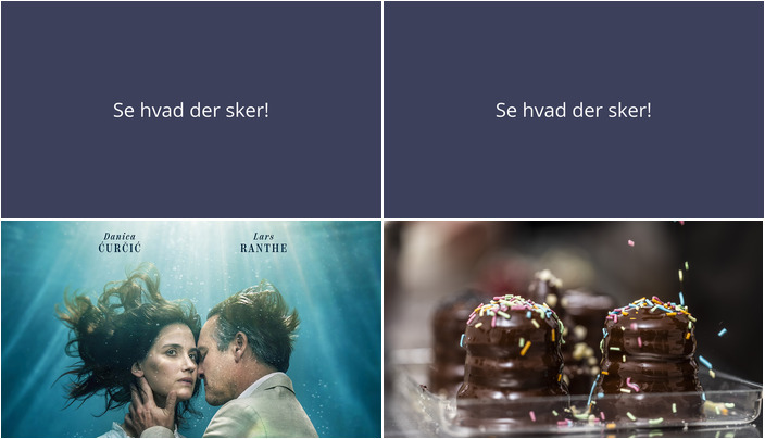 Spændende oplevelser i Slagelse denne weekend: Film- og flødebollekreationer