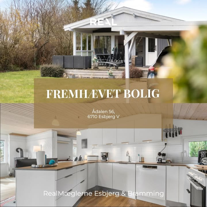 RealMæglerne Esbjerg og Bramming præsenterer drømmefritidshus i Ådalen 56