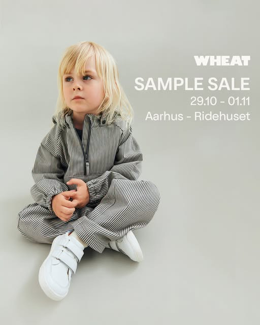 Lagersalg.com annoncerer WHEAT-lagersalg i Aarhus med op til 75%