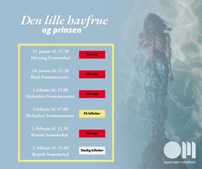Operaen i Midten: Få billetter tilbage til "Den lille havfrue og prinsen" i Holstebro og Brande