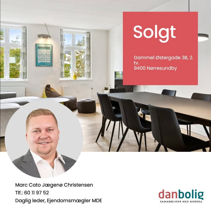 Danbolig Nørresundby sælger lejlighed og søger lignende boliger til salg