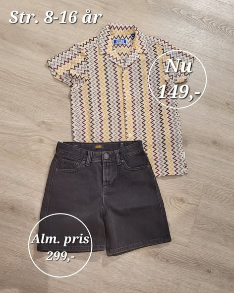 Børneshoppen Brønderslev tilbyder op til 25% rabat på sommersæt til teens dreng