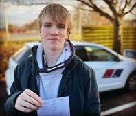 Lets Drive: Stort tillykke til William med begge prøver bestået i første forsøg