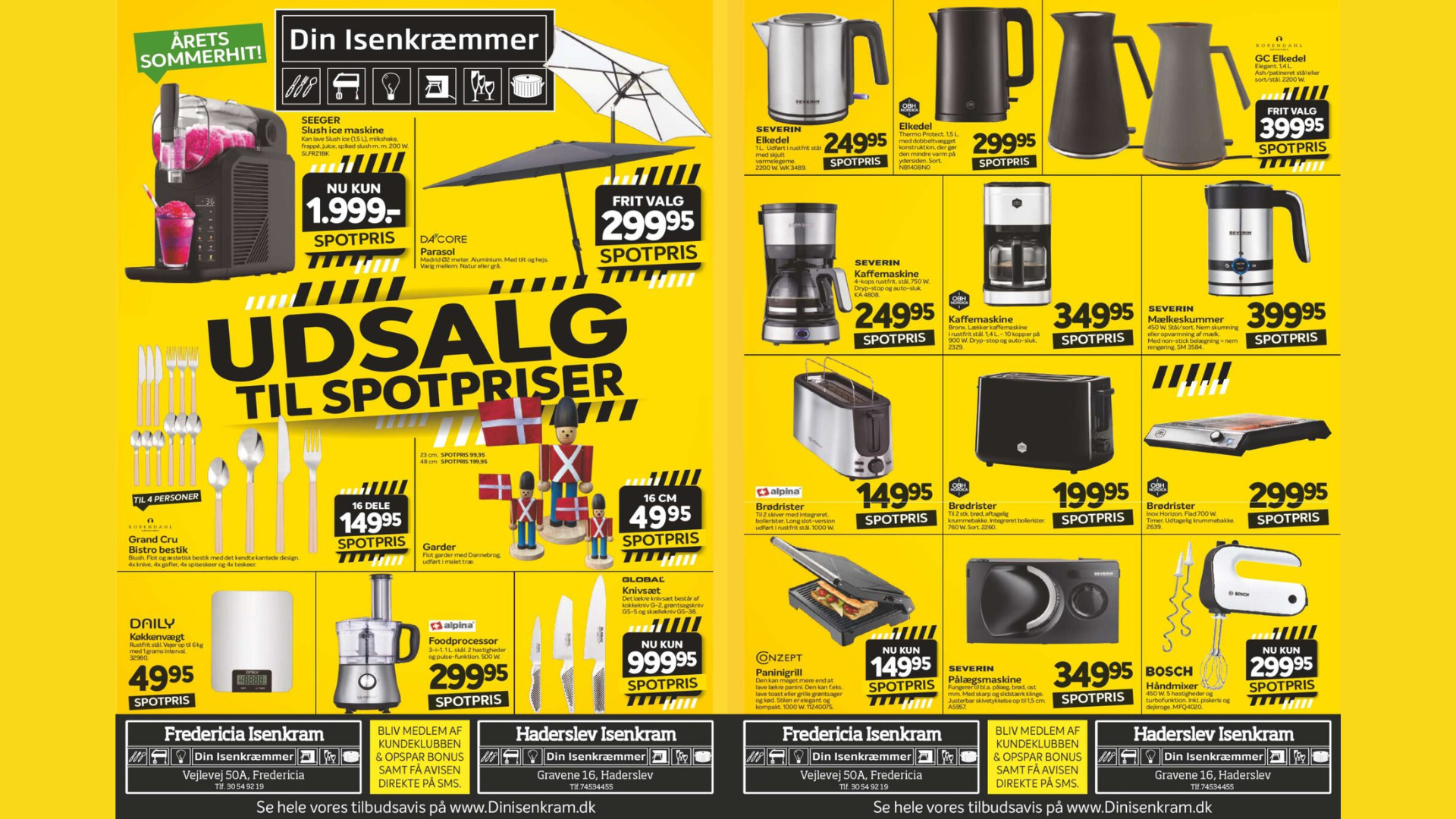 Spar stort på sommerens bedste tilbud hos Fredericia Isenkram