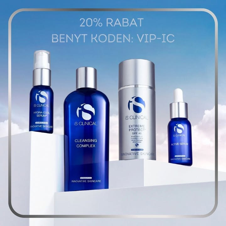 Få 20% rabat på iS CLINICAL produkter hos Top Clinic