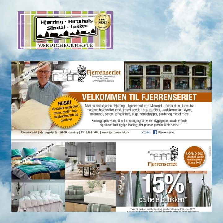 Fjerrenseriet lancerer værdicheck-hæftet med rabatter på alle ikke-nedsatte varer