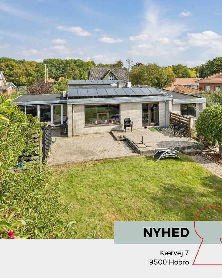 Home Hobro præsenterer Kærvej 7: Charmerende bolig til salg i Sønder Onsild Stationsby