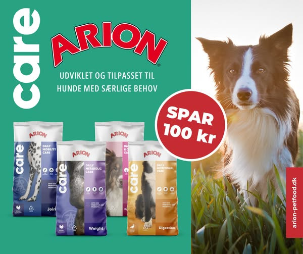 Resen Landhandel giver 100 kr. rabat på Arion Care 12 kg