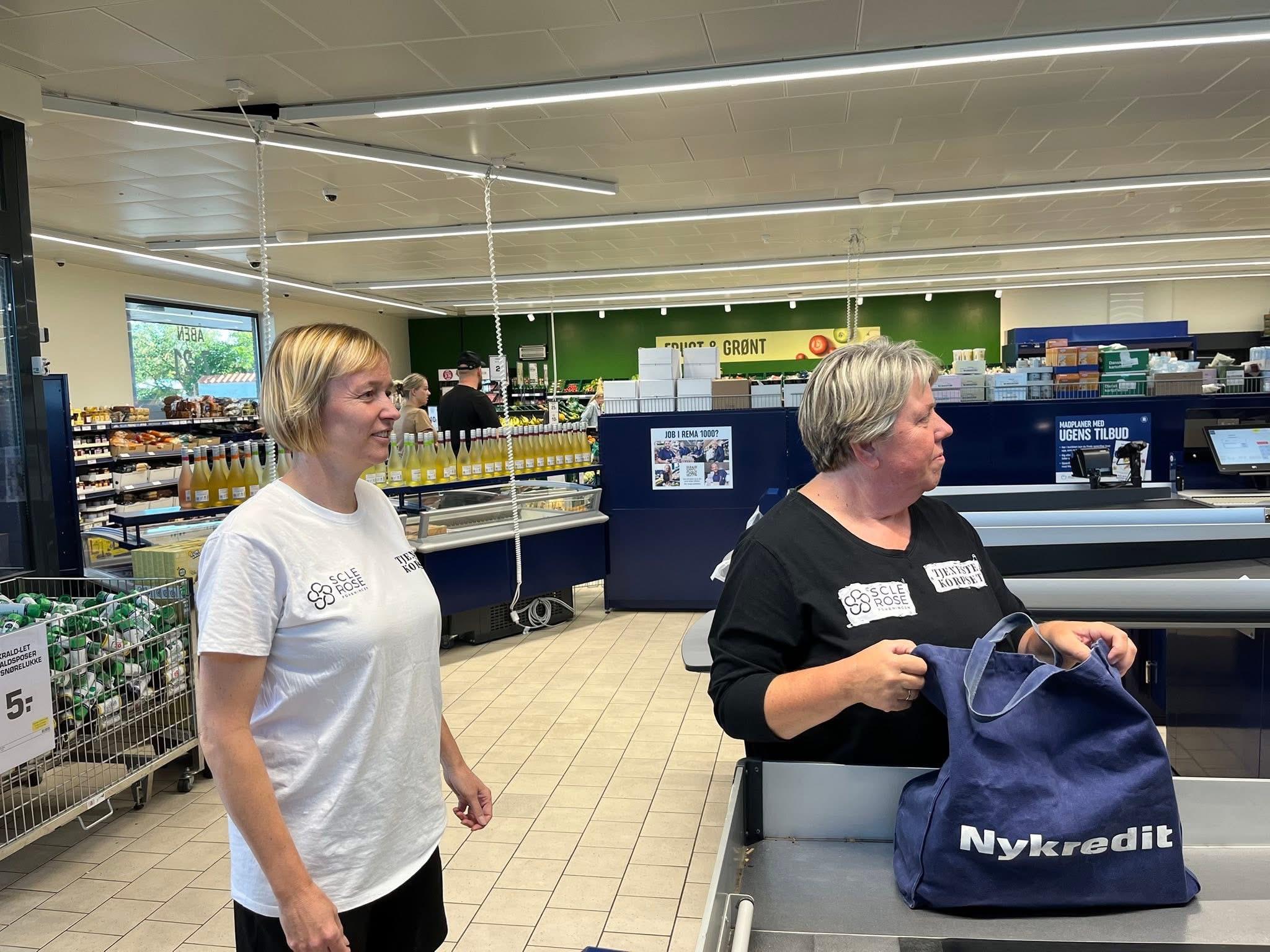 Frivillige pakkede varer og satte fokus på en vigtig sag