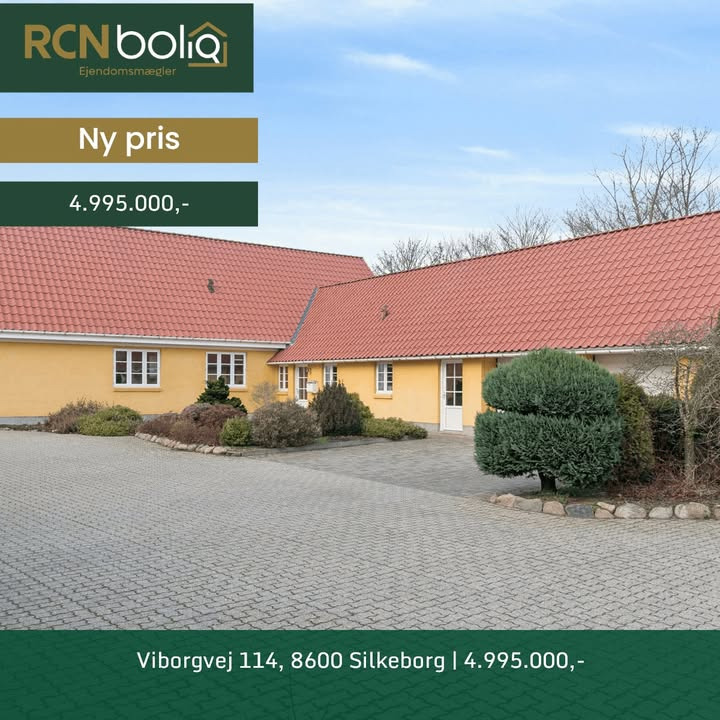 RCN Bolig Silkeborg præsenterer nedsatte boliger i Silkeborg: Lystejendom og byhus til gode priser