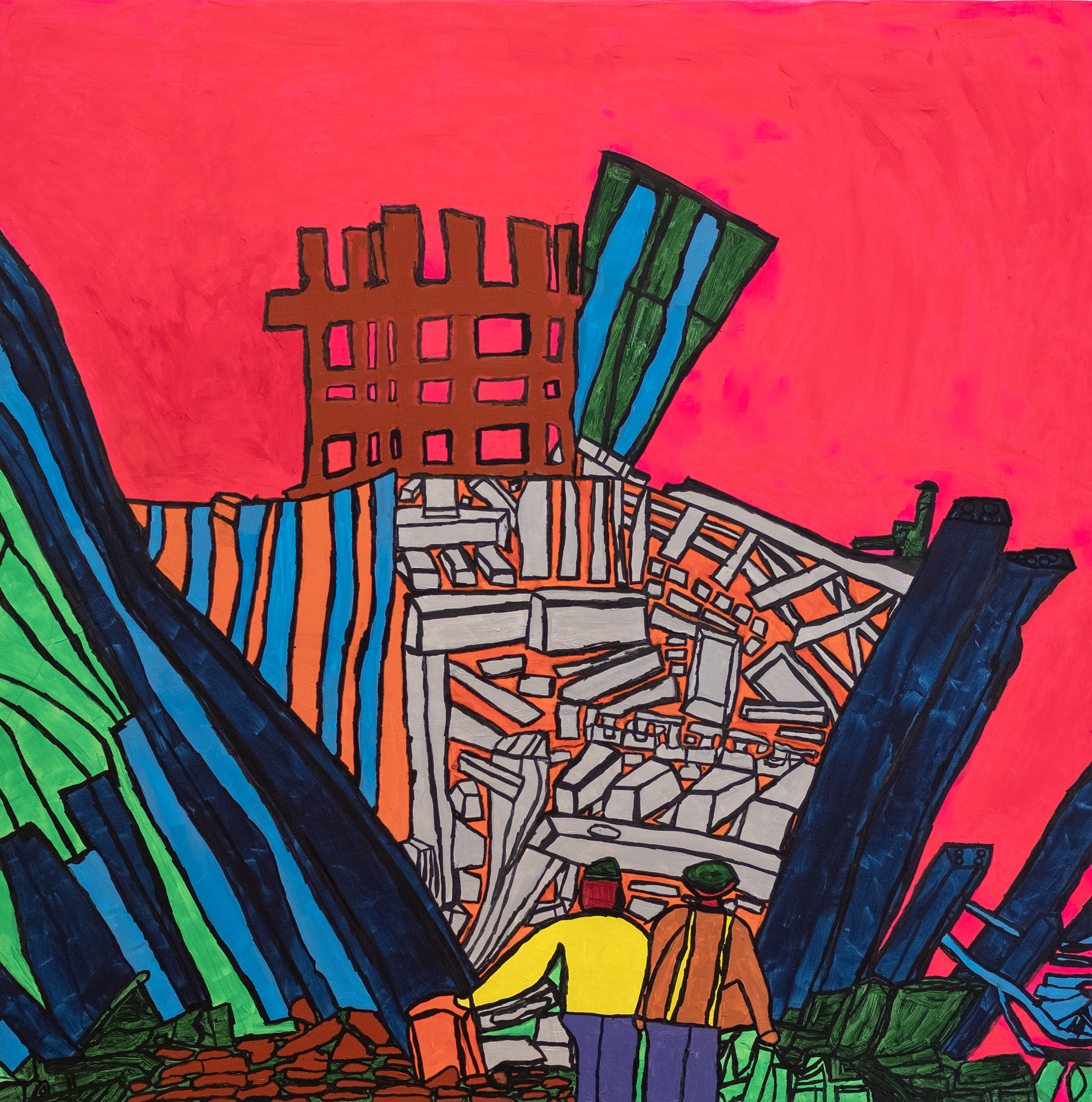 Fællesspisning og kunstfortælling med GAIA i Kulturhuset