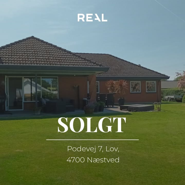 Ejendom på Podevej 7 solgt af RealMæglerne Næstved by Bülow ApS