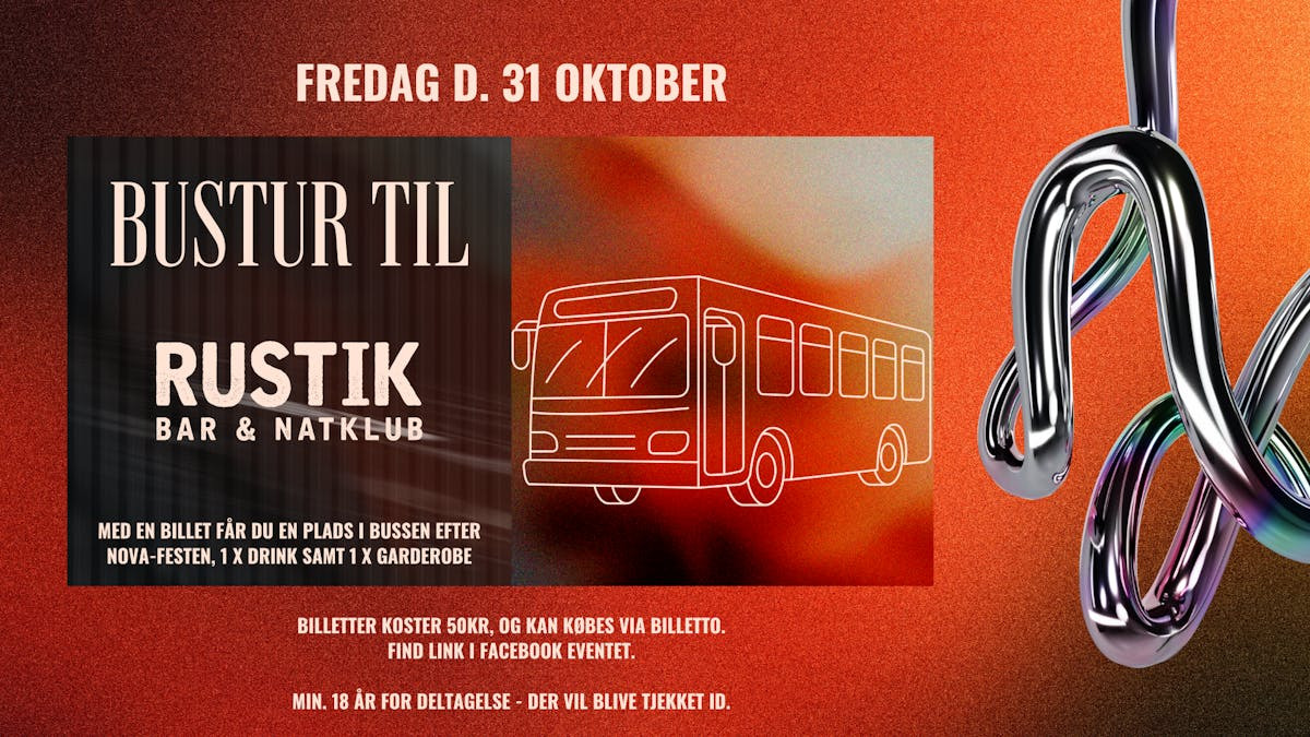 Afterparty på Rustik: Sikr dig en plads til Vejles festligste nat