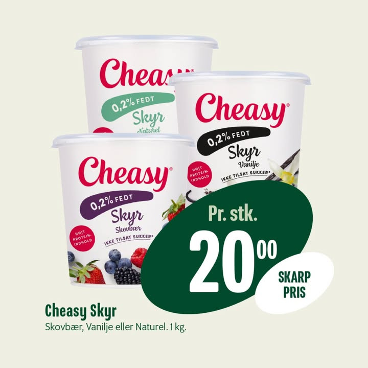 Min Købmand, Nim anbefaler skyr til en energifyldt start på dagen