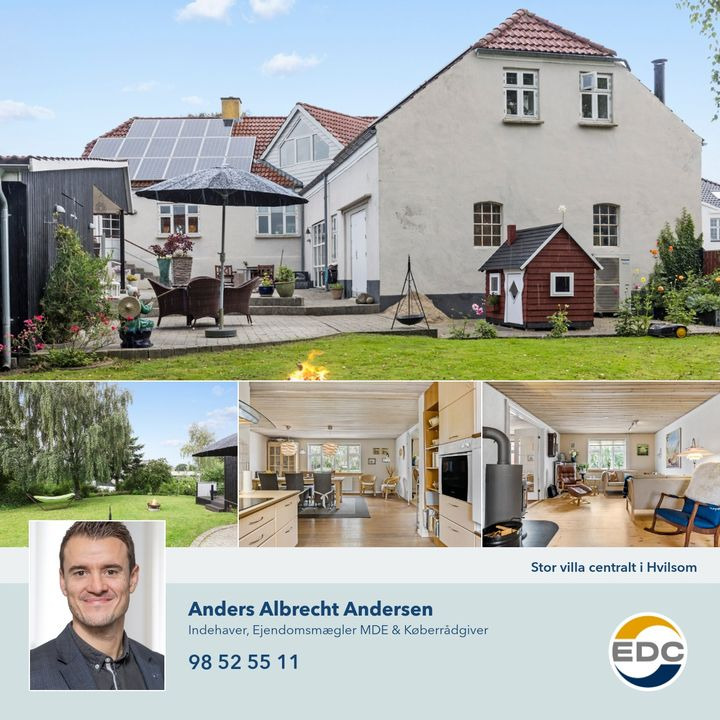 Historisk ejendom i Hvilsom søger nye ejere: 294 kvadratmeter for 1.595.000 kr. – EDC Søren Jensen