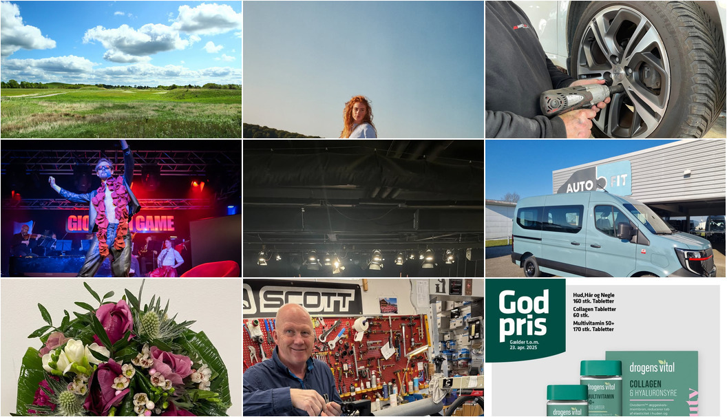 Nyt fra Vestergades Blomster ApS, Operaen i Midten, EMV og 7 andre