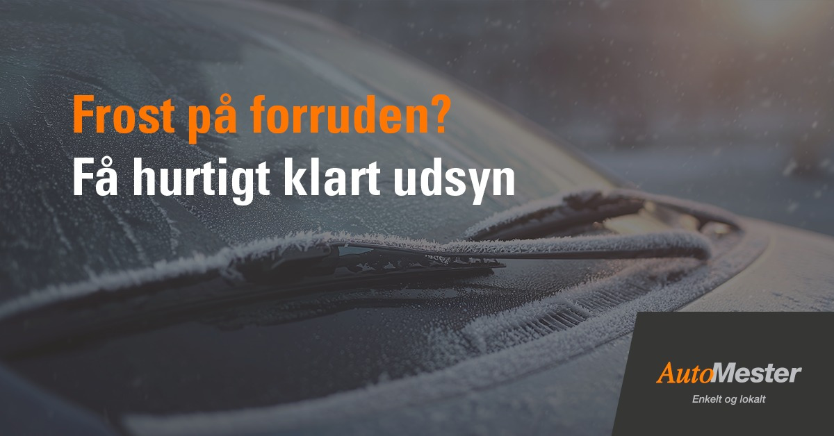 GUMMI-OLE deler vintertips til at sikre klart udsyn uden morgenstress