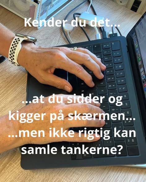 Klinik Dalen forklarer, hvorfor det kan være sværere at samle tankerne